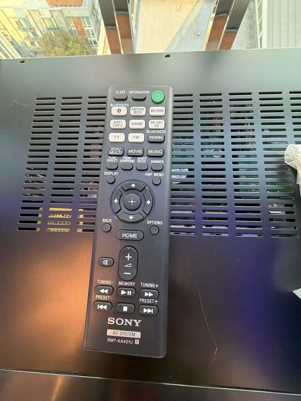 Sony STR-DH790 7.2 4K HDR Dolby Atmos AV Receiver Remote Mic Bundle - Picture 3 of 14